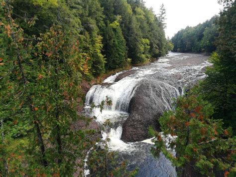 Potawatomi Falls and Gorge Falls Loop, Ottawa National Forest, Ironwood ...