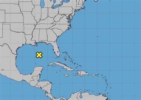 National Hurricane Center Issues Guidance on Gulf of Mexico Storm