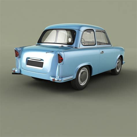 3D 1958 Trabant P50 Model - TurboSquid 1523441