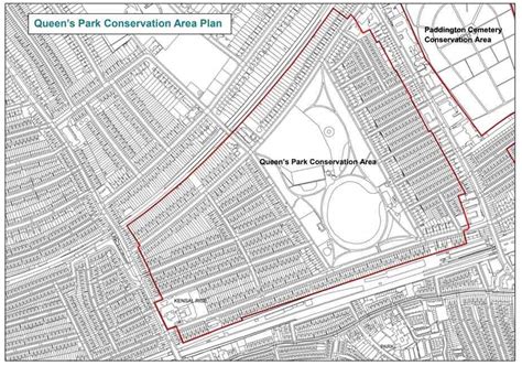 Queens Park Map