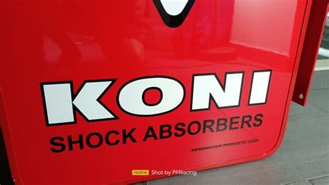 No Reserve Illuminated KONI Shock Absorbers Sign | PCARMARKET