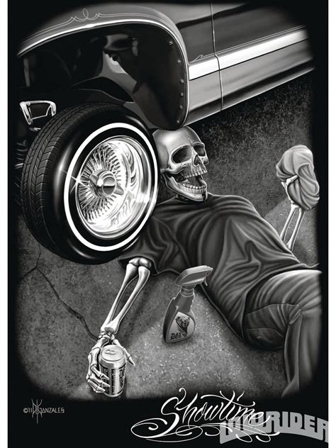 1305 David Gonzales Art Vida Loca Art Photo 11 | Chicano art, Lowrider ...