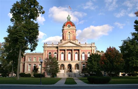 Elkhart County Courthouse in Goshen, Indiana image - Free stock photo ...