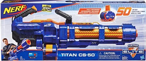 Customer Reviews: Hasbro Nerf Elite Titan CS-50 Toy Blaster Blue ...