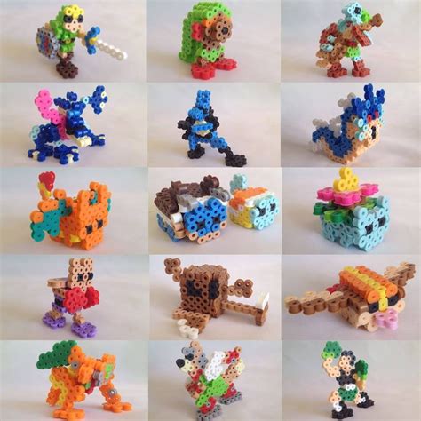 3D Perler Bead Art by Xaveric on DeviantArt | 3d perler bead, Perler ...