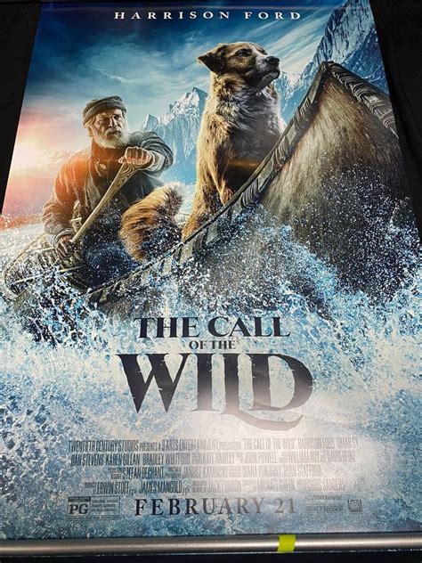 THE CALL OF THE WILD Movie Poster on Mercari | Wild movie, Call of the ...