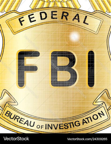 Printable FBI Badge