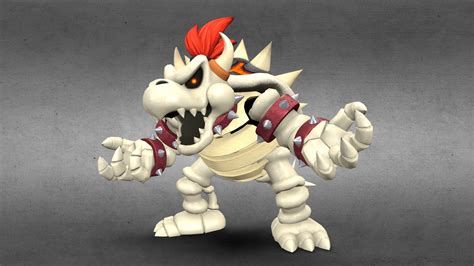 Dry Bowser (Smash Ultimate style) - 3D model by JoeTE ...