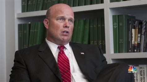 Matthew Whitaker has a tangled history with the Mueller probe