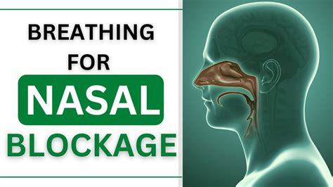 Breathing for Nasal Blockages | Nose Unblocking Exercises | Stuffy nose ...