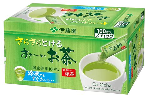 Buy Ito En Oi Ocha Japanese Green Tea, Macha blend, pack of 100 [Japan ...