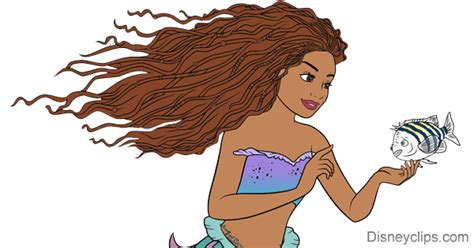 The Little Mermaid Live-Action Clip Art (PNG Images) | Disney Clip Art ...