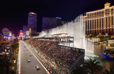 MGM Resorts Reveals Bellagio Fountains Grandstands for Formula 1 Las ...