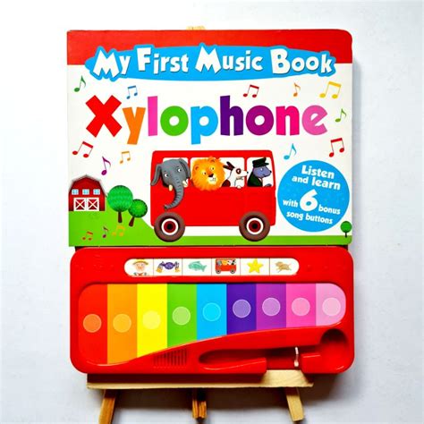 My First Music Book Xylophone - Board Book With Sound | Shopee Philippines