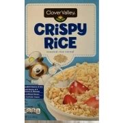 Clover Valley Cereal, Crispy Rice, Toasted Rice: Calories, Nutrition ...