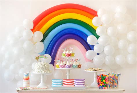 Rainbow Birthday Party for Kids | Rainbow Themed Party Ideas