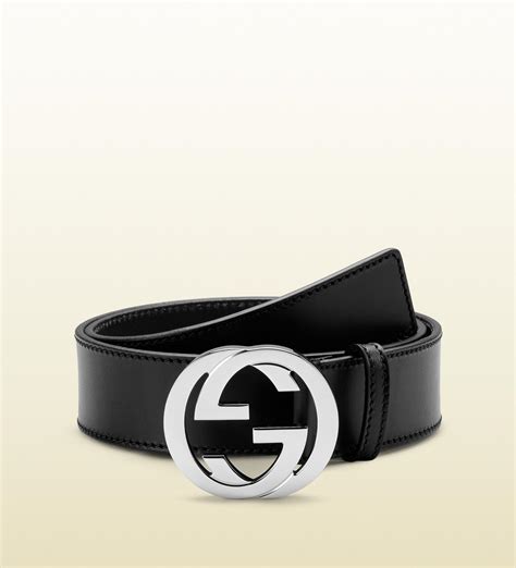 Black Gucci Belt Silver Buckle Mens | semashow.com