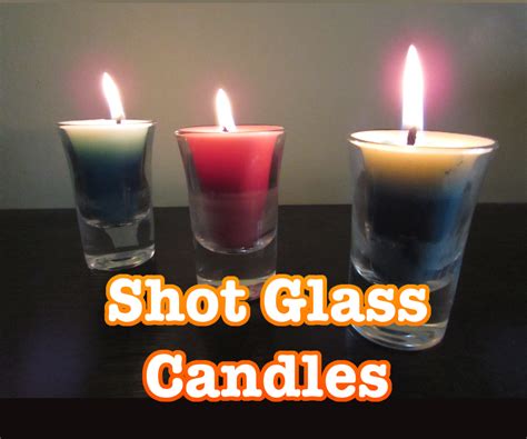 Shot Glass Candles : 10 Steps (with Pictures) - Instructables