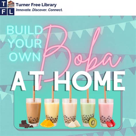 Build Your Own Boba at Home!