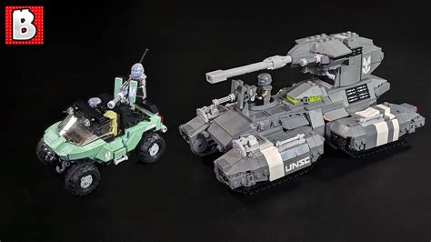 LEGO Halo Warthog and Scorpion Amazing Custom Builds!