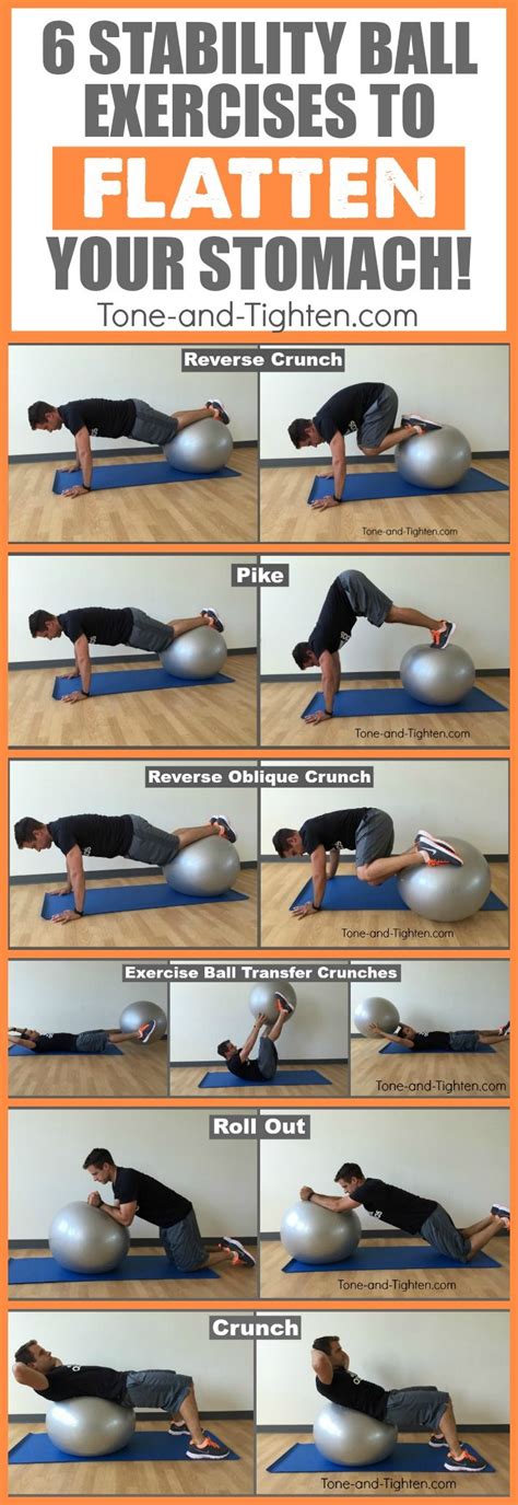 Best Exercise Ball Ab Workout At Home | Exercise ball abs, Exercise ...