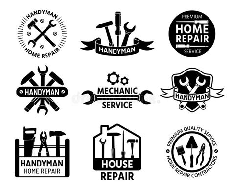 Home Handyman Logo Stock Illustrations – 5,870 Home Handyman Logo Stock ...