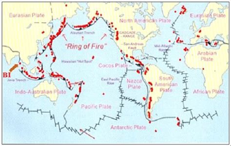 Extinct Volcanoes In The World Map