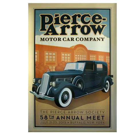 2015 Pierce-Arrow Society Annual Meet Poster - Buffalo, NY | Store ...