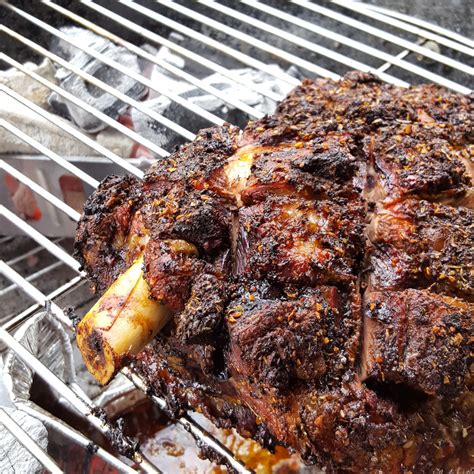 Whole Lamb Shoulder Roast with Home Made Rub - Firebrand® BBQ