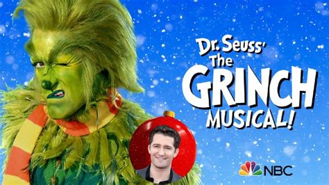 Matthew Morrison gets green and mean as star of NBC's 'Dr. Seuss' The ...