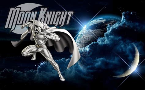 Moon Knight Logo Wallpaper