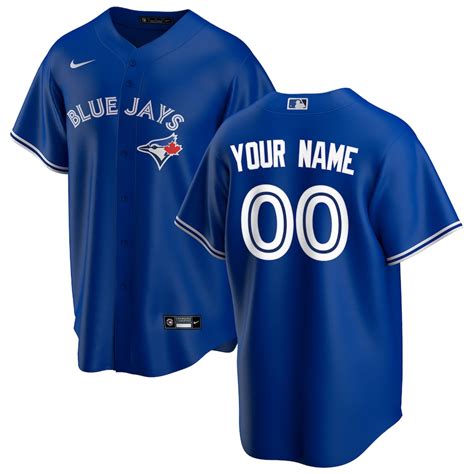 Men's Toronto Blue Jays Nike Royal Alternate 2020 - Custom Replica Jersey