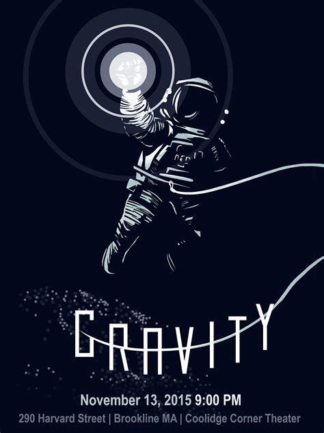 Gravity Movie Poster on Behance