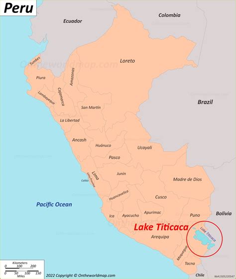 Lake Titicaca Map | Bolivia, Peru | Detailed Maps of Lake Titicaca