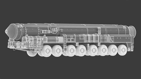 3D rs-28 sarmat -28 missile - TurboSquid 1691178