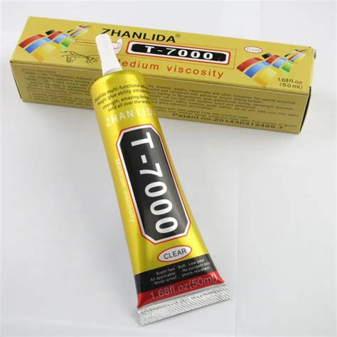 20 Tubes Black T7000 Glue 50ml Super Adhesive Cell Phone Touch Screen ...