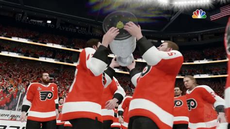 NHL 19 - Philadelphia Flyers Stanley Cup Celebration - YouTube