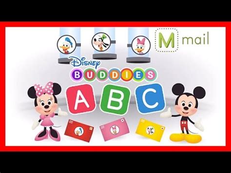 Disney Buddies ABCs: ABC Song & Game w/ Mickey Mouse - Learn the ...