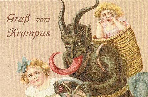 Bizarre and Creepy Vintage Christmas Cards From the Victorian Era ...