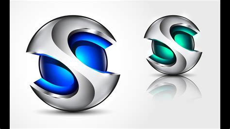 How to create 3D Logo Design in Adobe Illustrator CC | HD | S1 ReDesign ...