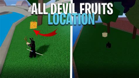 All Devil Fruits Spawn Location in Blox Fruits ! ( First Sea ) - YouTube