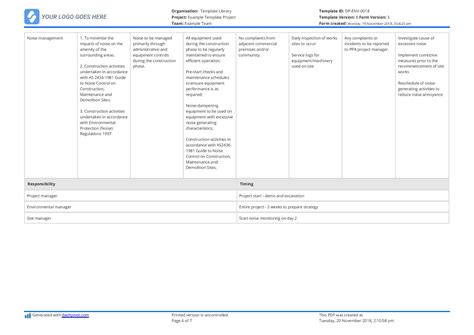 Environmental management plan examples: Here's what yours needs