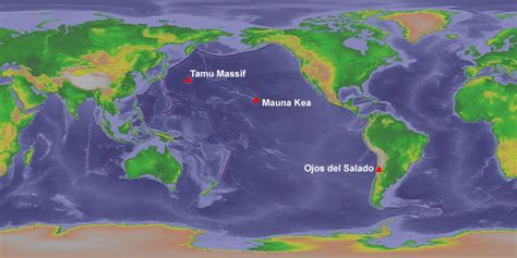 World's Largest Volcanoes: Height, Mass, Altitude, Footprint