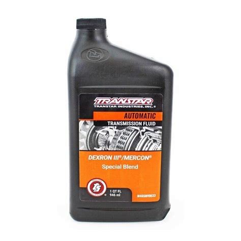 Transtar Transmission Fluid 32 oz. Transtar Special Blend Dexron III ...