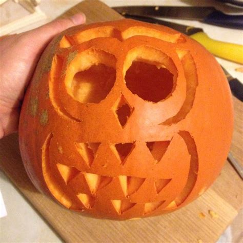 Owl Pumpkin Template