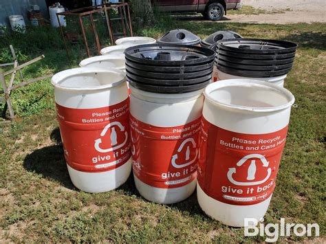 Recycling Barrel Containers BigIron Auctions