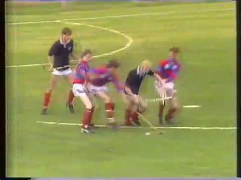 North v South shinty highlights 1987 - YouTube