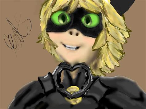 Chat Noir 💗 Ladybug drawing (mild spoilers? Idk) | Miraculous Amino