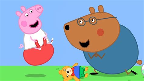 Peppa Pig Meets Doctor Brown Bear - YouTube