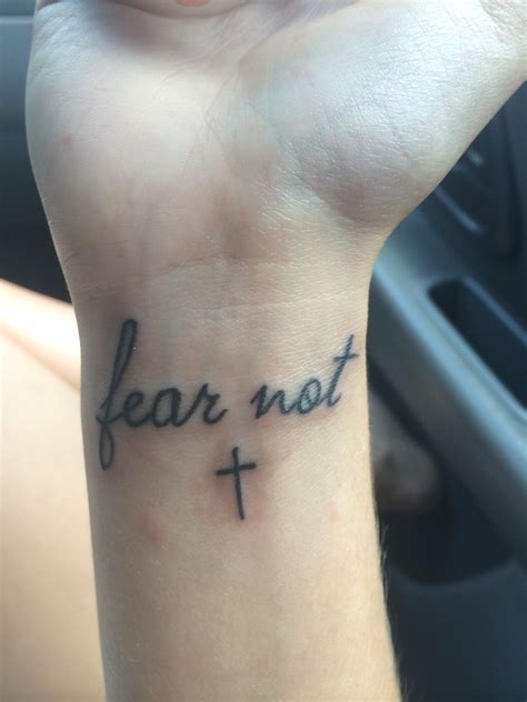 Fear Nothing Tattoo Design at Tattoo